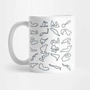 F1 Tracks Mug